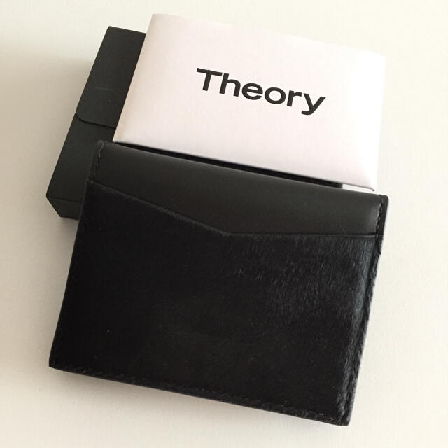 theory(セオリー)の新品未使用 Theory ノベルティ 非売品 カードケース 名刺入れ 黒 レディースのファッション小物(名刺入れ/定期入れ)の商品写真