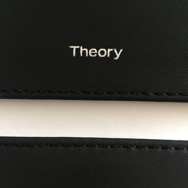 theory(セオリー)の新品未使用 Theory ノベルティ 非売品 カードケース 名刺入れ 黒 レディースのファッション小物(名刺入れ/定期入れ)の商品写真