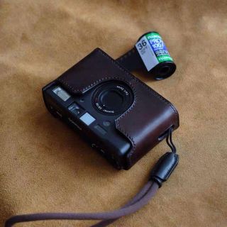 本革カメラケース 新品 CONTAX コンタックス T3D用 イタリア製本革使用