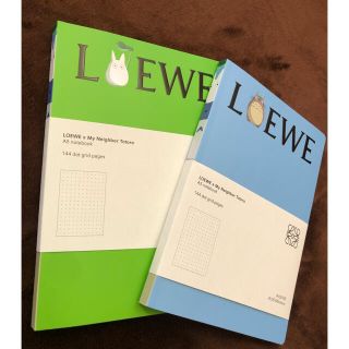 ロエベ(LOEWE)のロエベ × トトロ　限定ノート　緑のみ(ノベルティグッズ)