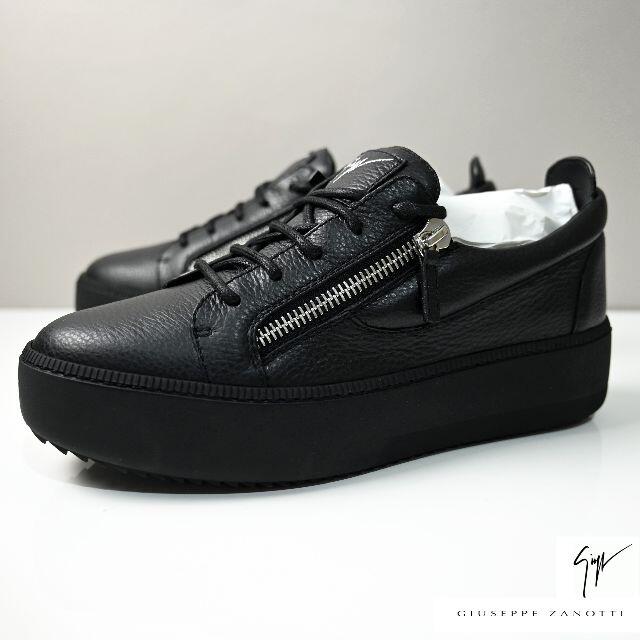 新品 Giuseppe Zanotti ZOLA SC レザースニーカー 黒beyondcloset