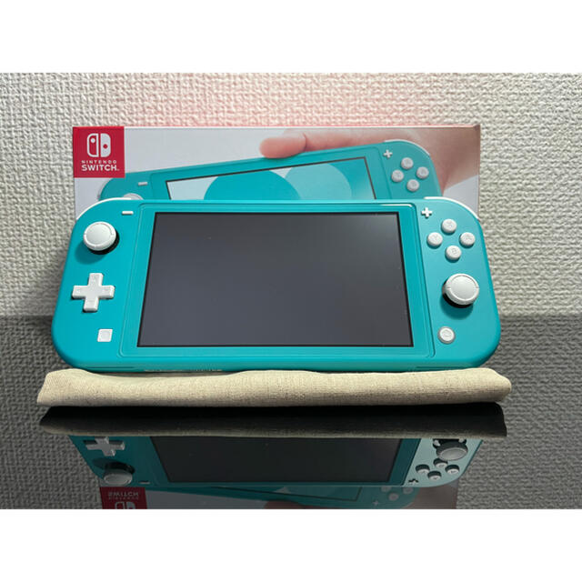 延長保証付】Nintendo Switch Lite ターコイズ 美品 延長保証付】Nintendo Switch Lite ターコイズ 美品