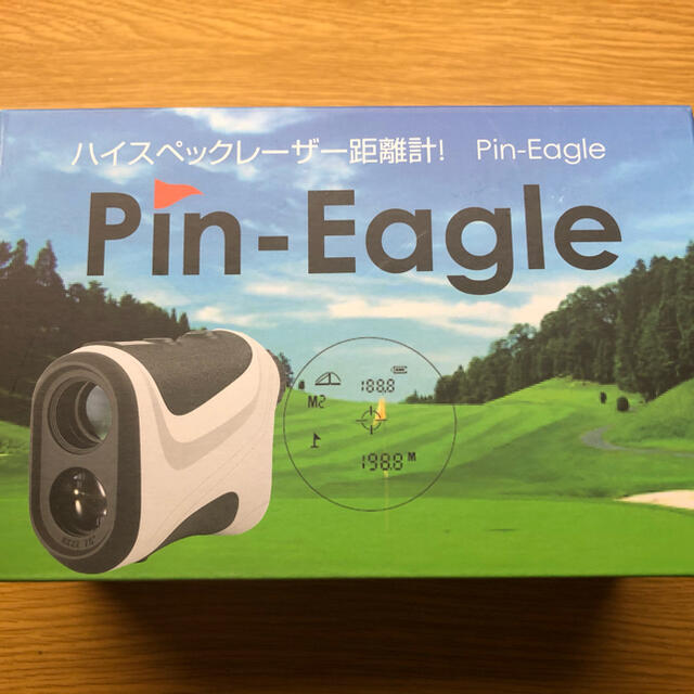 Pin-Eagle ピンイーグル ゴルフ 距離計 660yd対応 光学6倍