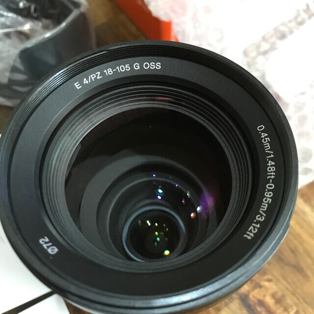 SONY(ソニー)のE PZ 18-105mm F4 G OSS SELP18105G スマホ/家電/カメラのカメラ(レンズ(ズーム))の商品写真