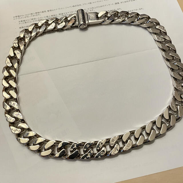 Shop Louis Vuitton MONOGRAM Chain links necklace (M00304, M00304