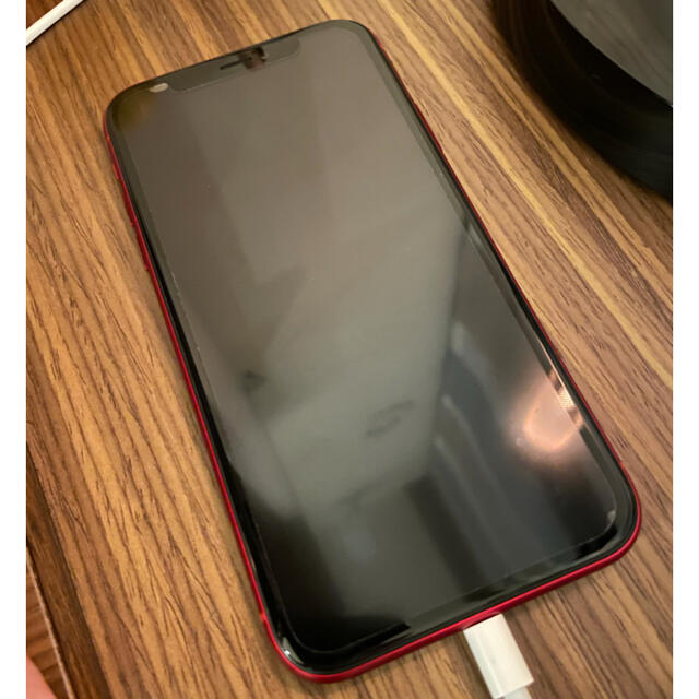 iPhone(アイフォーン)のiPhone XR 256GB レッド　SIMフリー スマホ/家電/カメラのスマートフォン/携帯電話(スマートフォン本体)の商品写真