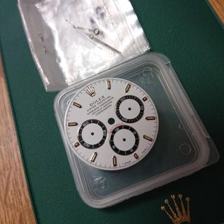 ロレックス(ROLEX)のロレックス　本物　デイトナ　16520 トリチューム白文字盤　(腕時計(アナログ))