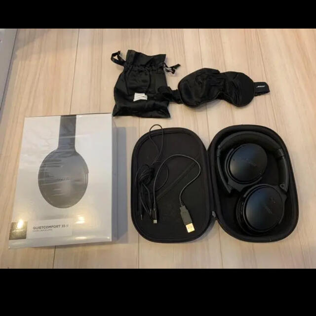 Bose quietcomfort35 Ⅱ ブラック - ヘッドフォン/イヤフォン