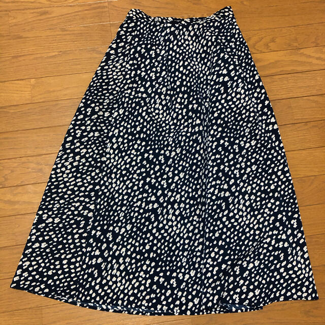 Techichi(テチチ)のレオパードスカート　ネイビー　テチチ レディースのスカート(ロングスカート)の商品写真