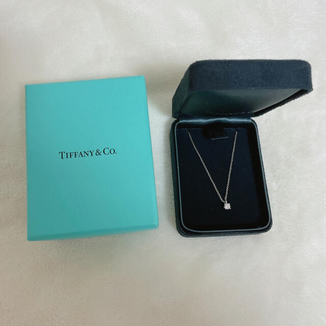 Tiffany & Co.(ティファニー)のソリティア　1粒ダイヤ　ネックレス　Tiffany レディースのアクセサリー(ネックレス)の商品写真