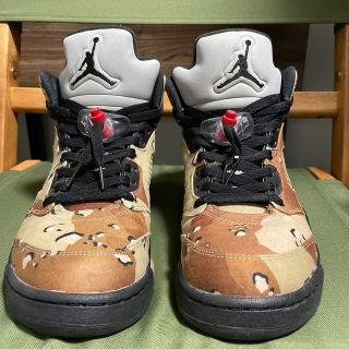 シュプリーム(Supreme)のsupreme jordan5 デザートカモ(スニーカー)