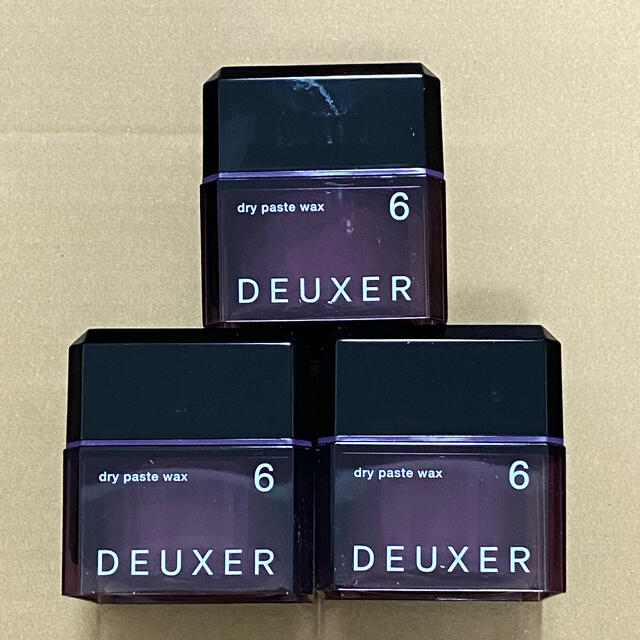 no3(Number Three)(ナンバースリー)の【新品  3個セット】デューサー DEUXER ドライワックス6 コスメ/美容のヘアケア/スタイリング(ヘアワックス/ヘアクリーム)の商品写真