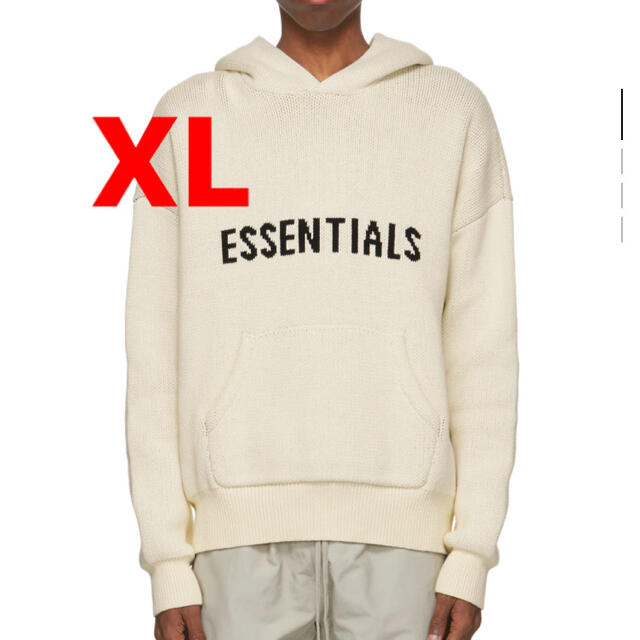 Fear Of God Essentials ロゴニットフーディー