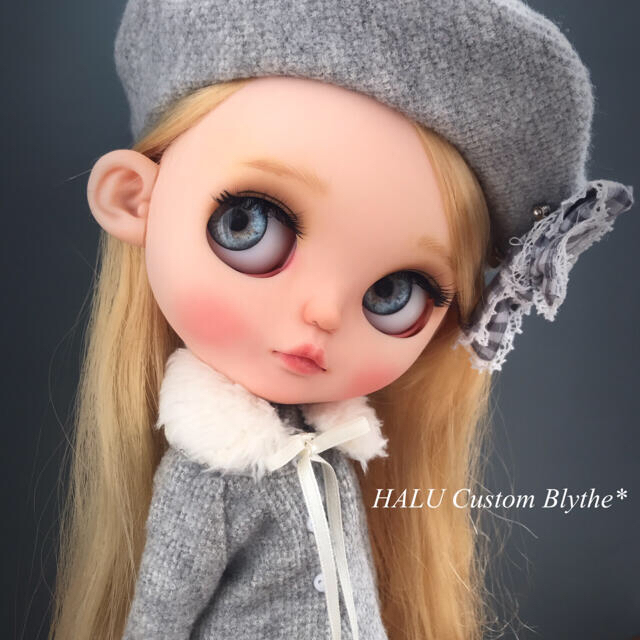 格安新品  HALU*Custom Blythe*カスタム ファニフラミンゴ ブライス 人形
