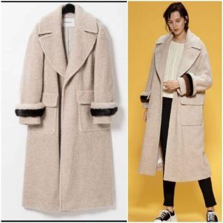 グレースコンチネンタル(GRACE CONTINENTAL)のグレースコンチネンタル  ボアチェスターコート Max Mara(チェスターコート)