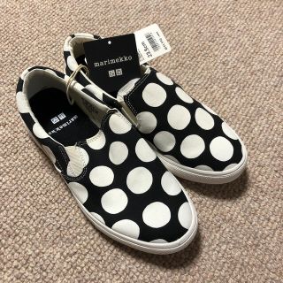 マリメッコ(marimekko)のユニクロ×マリメッコ🌼スニーカー 23.5cm(スリッポン/モカシン)