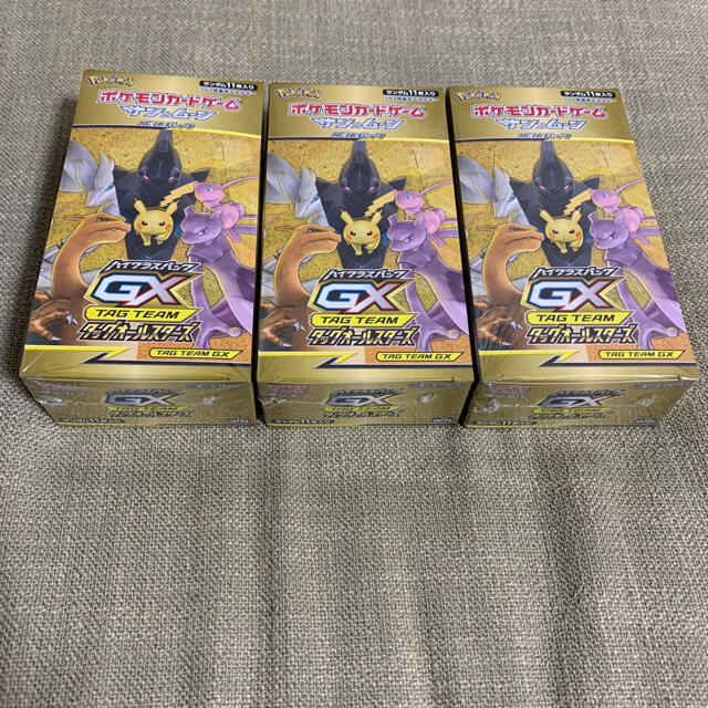 タッグオールスターズ　BOX  シュリンク付きPokémon