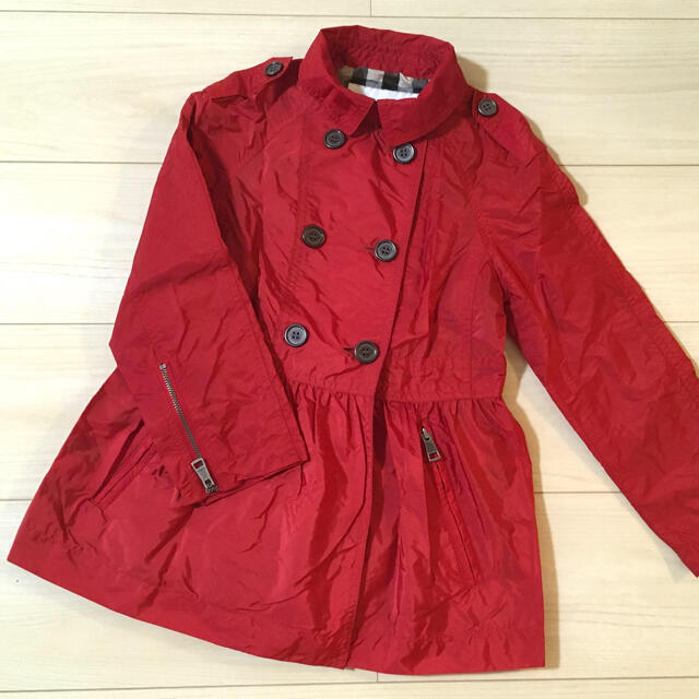 BURBERRY(バーバリー)のBURBERRY CHILDREN バーバリー トレンチ コート ６Ｙ 116㎝ キッズ/ベビー/マタニティのキッズ服女の子用(90cm~)(コート)の商品写真