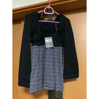 バックス(BACKS)のバックス　BACKS キャミ　フードニット　セット　アンサンブル　タグ付き(セット/コーデ)