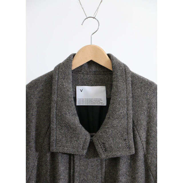 20AW VOAAOV Tumbler Tweed Long Coat  メンズのジャケット/アウター(ステンカラーコート)の商品写真