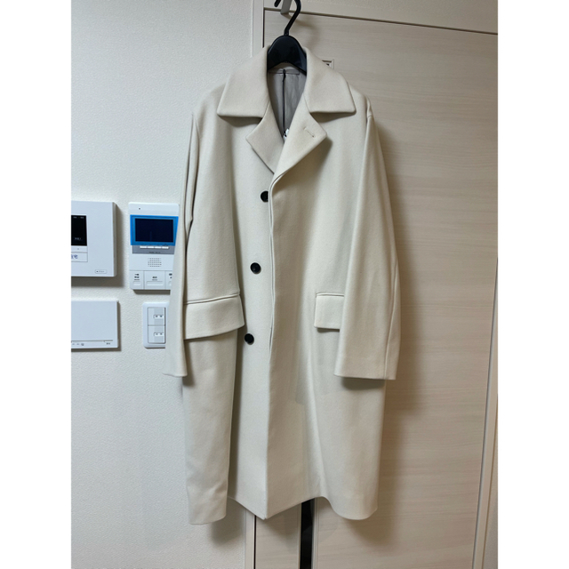 auralee wo/si melton soutien collar coat