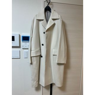 auralee wo/si melton soutien collar coat(ステンカラーコート)