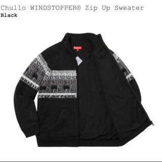 シュプリーム(Supreme)の定価下supreme Chullo WINDSTOPPER® Zip Up  S(ニット/セーター)