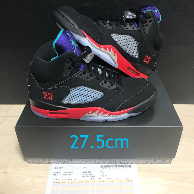 NIKE(ナイキ)のNIKE AIR JORDAN 5 RETRO TOP3 メンズの靴/シューズ(スニーカー)の商品写真