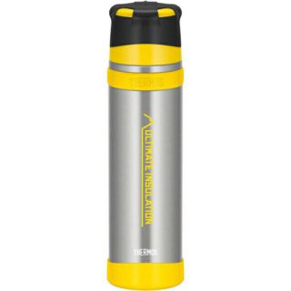 サーモス(THERMOS)のサーモス　山専ステンレスボトル　0.9L イエロー(登山用品)