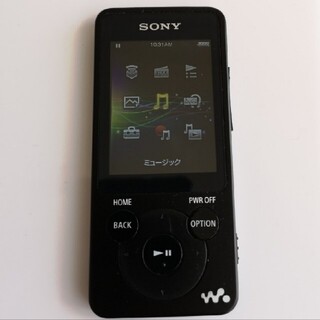 ソニー(SONY)のSONYウォークマン NW-E083ブラック/4GB(ポータブルプレーヤー)