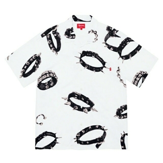 シュプリーム(Supreme)のStudded Collars Rayon S/S Shirt (シャツ)