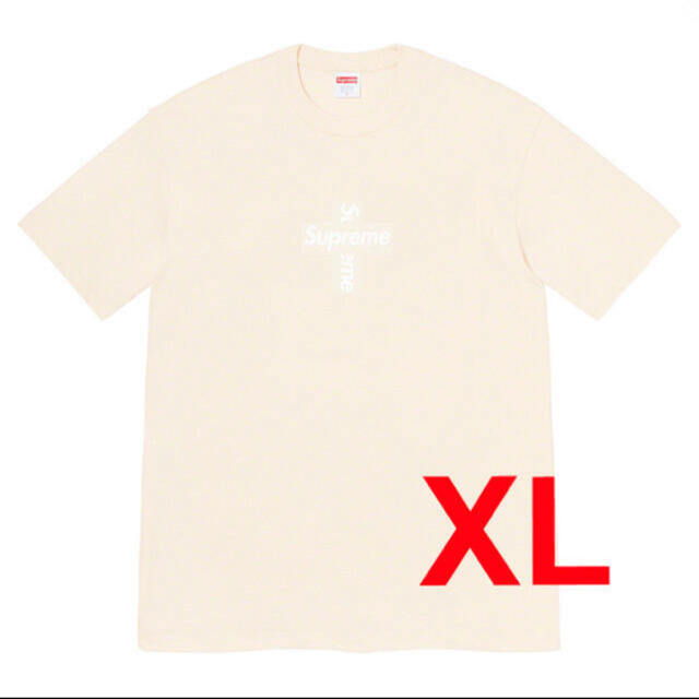 Supreme Cross Box Logo Tee natural XL