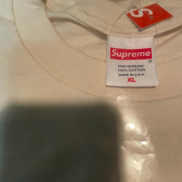 メンズSupreme Cross Box Logo Tee natural XL