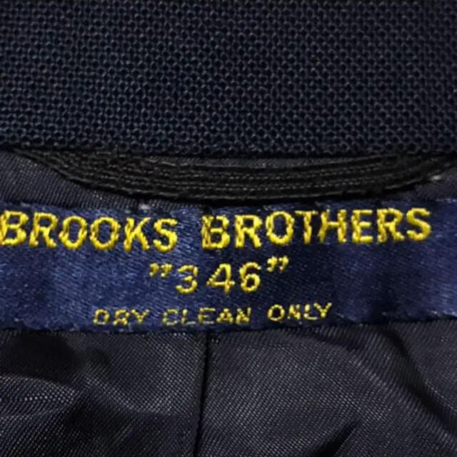 Brooks Brothers(ブルックスブラザース)のブルックスブラザーズ 346 紺ブレザー 金釦 メンズのジャケット/アウター(テーラードジャケット)の商品写真