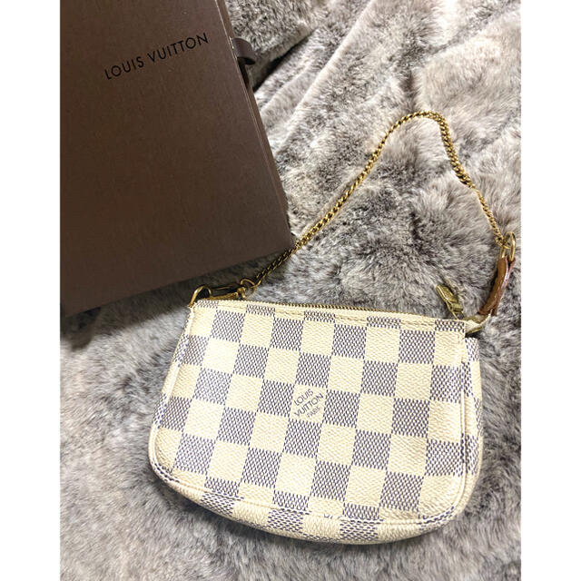 LOUIS VUITTON ポシェットアクセソワール  ダミエアズール