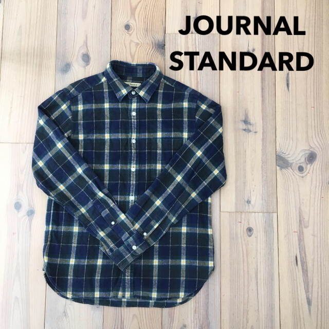 JOURNAL STANDARD(ジャーナルスタンダード)の週末値下げ☆ジャーナルスタンダード  チェックネルシャツ メンズＬ メンズのトップス(シャツ)の商品写真