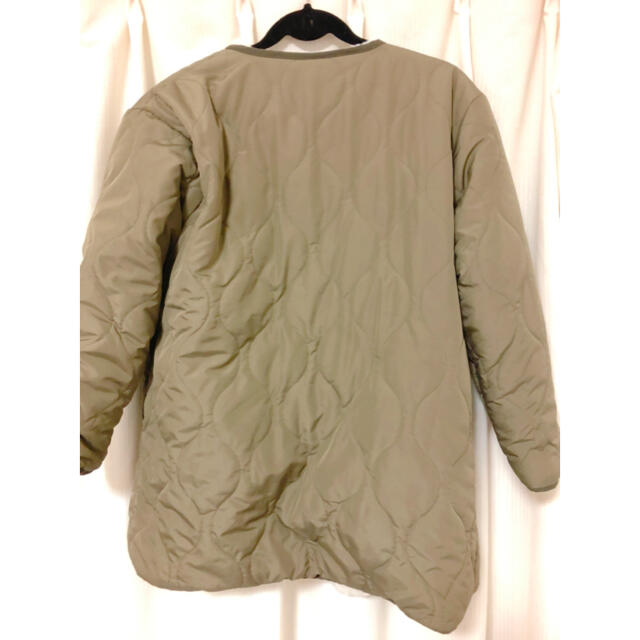 archives(アルシーヴ)のarchives 中綿 キルト ボアコート リバーシブル レディースのジャケット/アウター(ノーカラージャケット)の商品写真