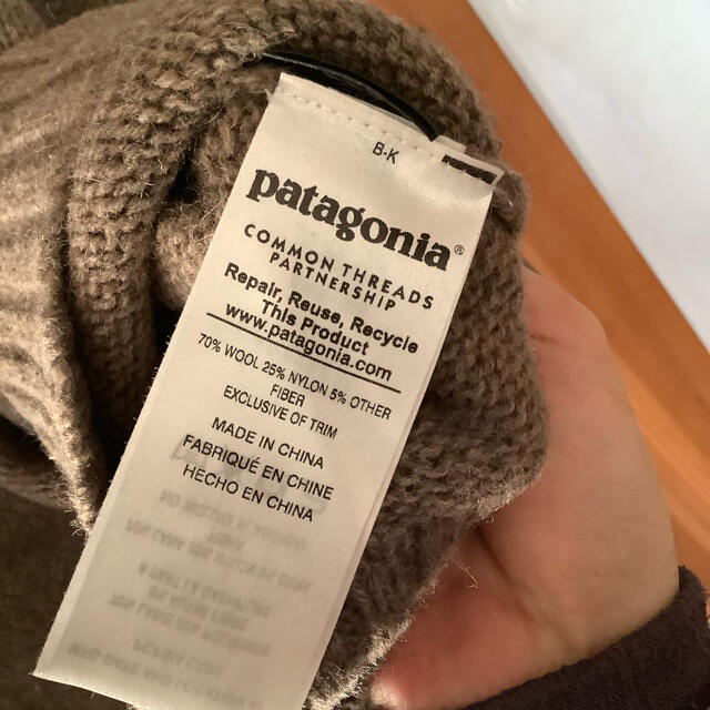 patagonia(パタゴニア)のパタゴニア　ウール　セーター　USビッグサイズ　XXL メンズのトップス(ニット/セーター)の商品写真