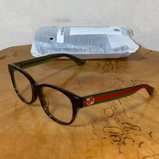 グッチ(Gucci)のGUCCI グッチ 眼鏡 メガネ シェリーライン ウェリントン 定価41800円(サングラス/メガネ)