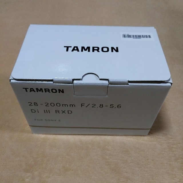 タムロン 28-200mm F2.8-5.6 DiIII RXD 新品・未開封品