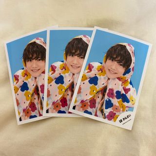 ジャニーズジュニア(ジャニーズJr.)のLil かんさい 大西風雅 greeting mini photo(アイドルグッズ)