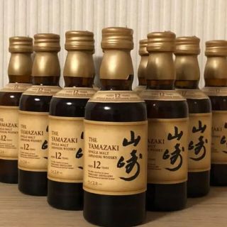 サントリー(サントリー)のサントリー山崎12年 ミニボトル（ミニチュア）50ml 32本(ウイスキー)