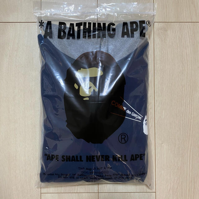 a bathing ape cdg パーカー 2XL ギャルソン