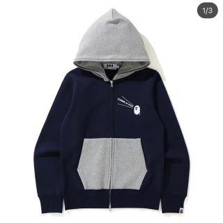 アベイシングエイプ(A BATHING APE)のa bathing ape cdg パーカー 2XL ギャルソン(パーカー)