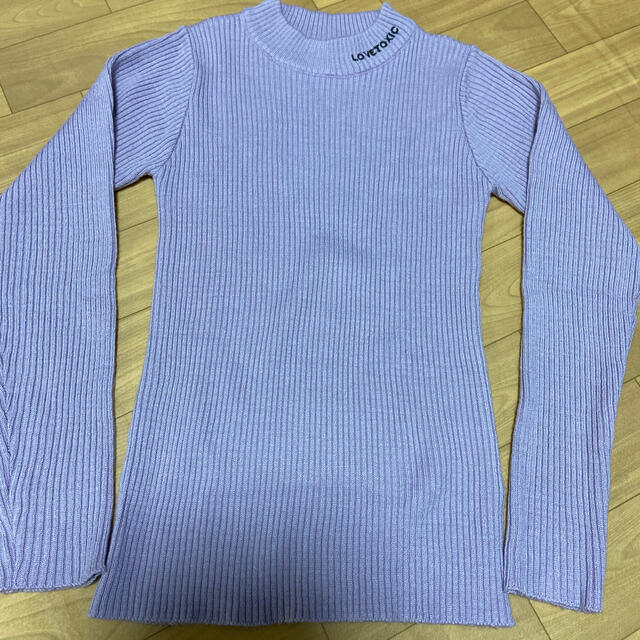 lovetoxic(ラブトキシック)のラブトキ トップス キッズ/ベビー/マタニティのキッズ服女の子用(90cm~)(ニット)の商品写真