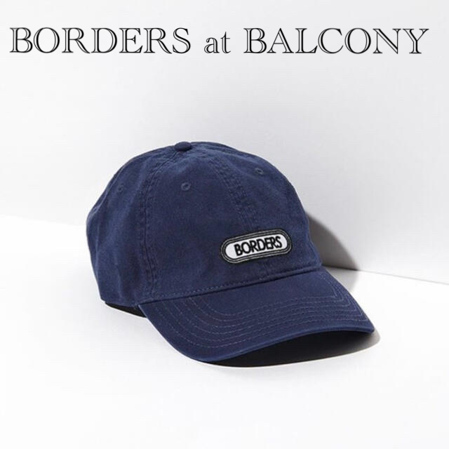 Drawer(ドゥロワー)の【新品未使用】BORDERS at BALCONY 伊勢丹サローネ限定キャップ レディースの帽子(キャップ)の商品写真