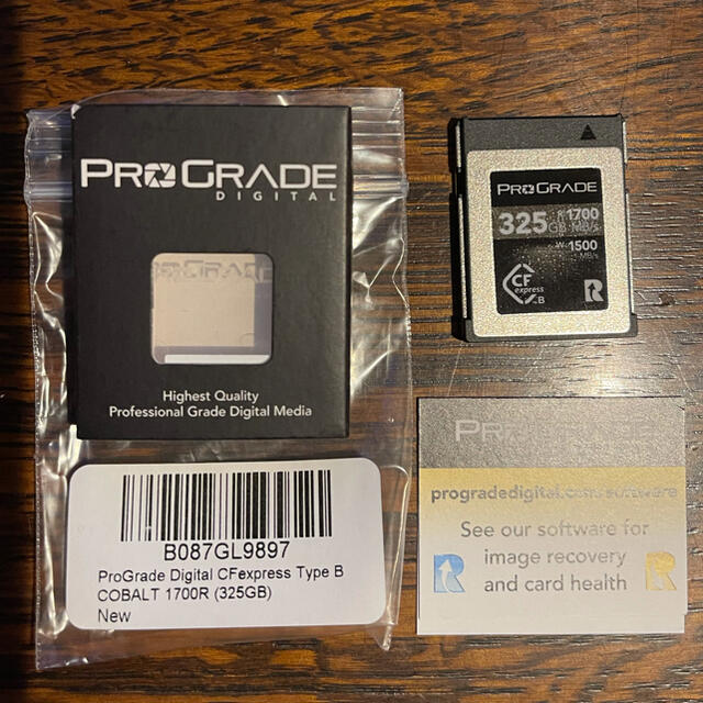 ProGrade CFExpress typeB 325GB COBALT