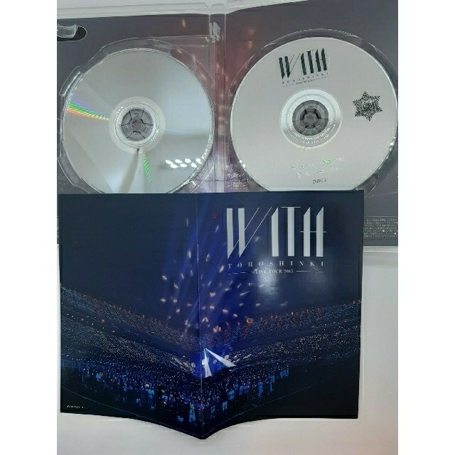 東方神起　LIVE　TOUR　2015　WITH DVD エンタメ/ホビーのDVD/ブルーレイ(ミュージック)の商品写真