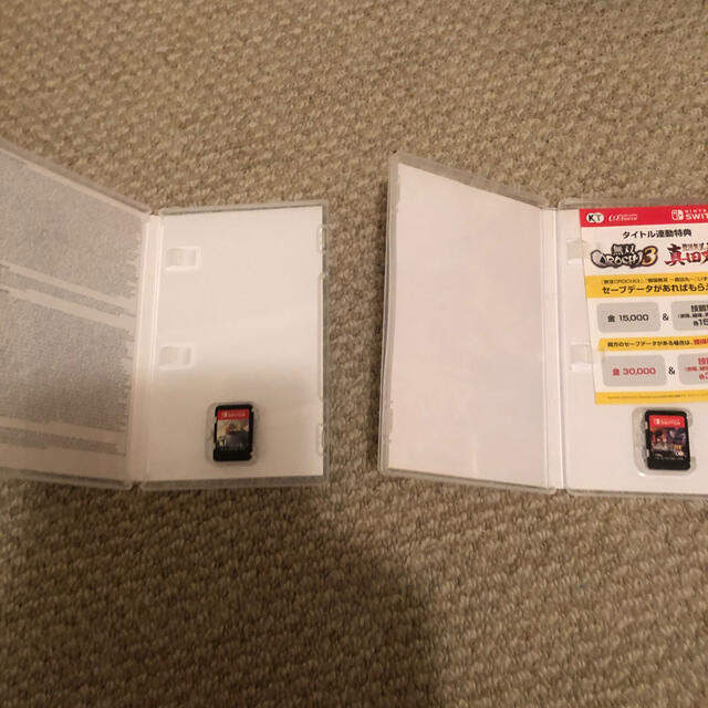 Nintendo Switch(ニンテンドースイッチ)の任天堂スイッチソフト2本 エンタメ/ホビーのゲームソフト/ゲーム機本体(携帯用ゲームソフト)の商品写真