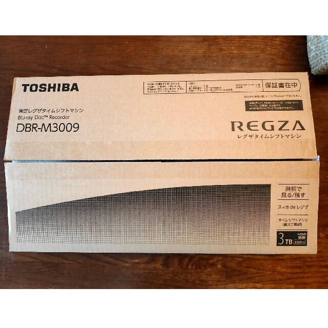 TOSHIBA REGZA レグザブルーレイ DBR-M3009